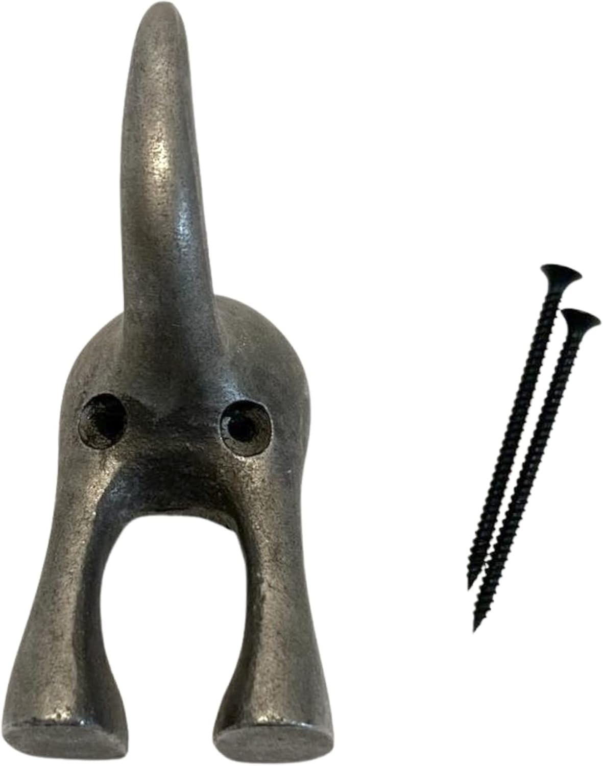 Thorness CAST Iron Wall Mounted Dog Tail Coat Hook Coat