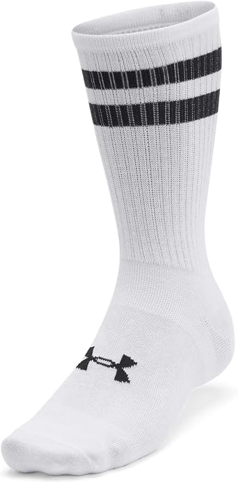 Under Armour Unisex Essential Crew Socks 6 Pack