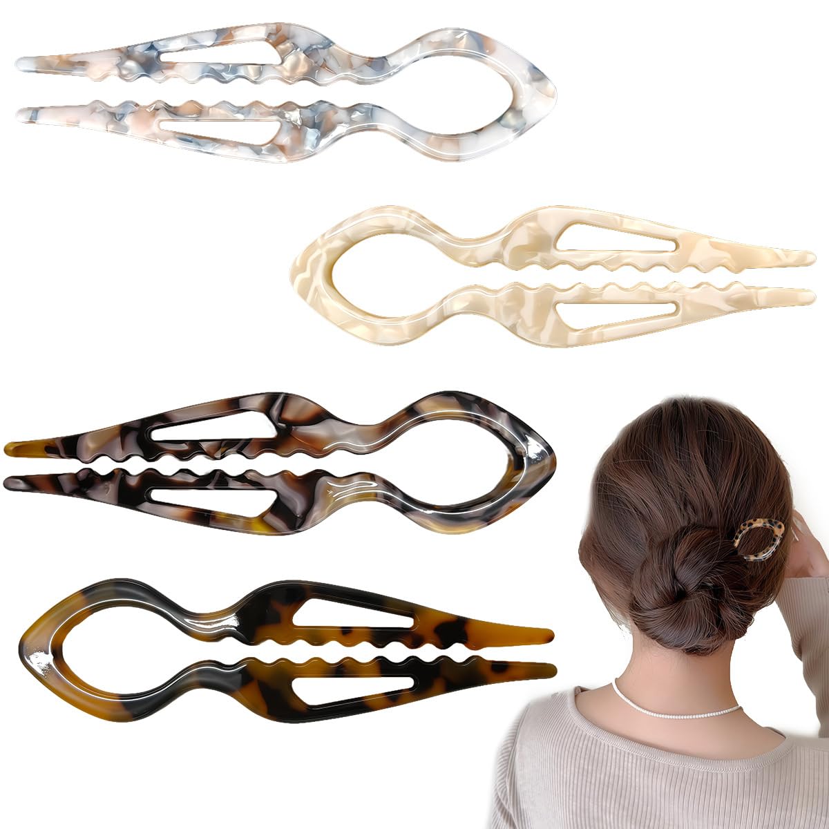 Prestige Hair Pins - Strong Hold U-Shaped Hair Styling Pins
