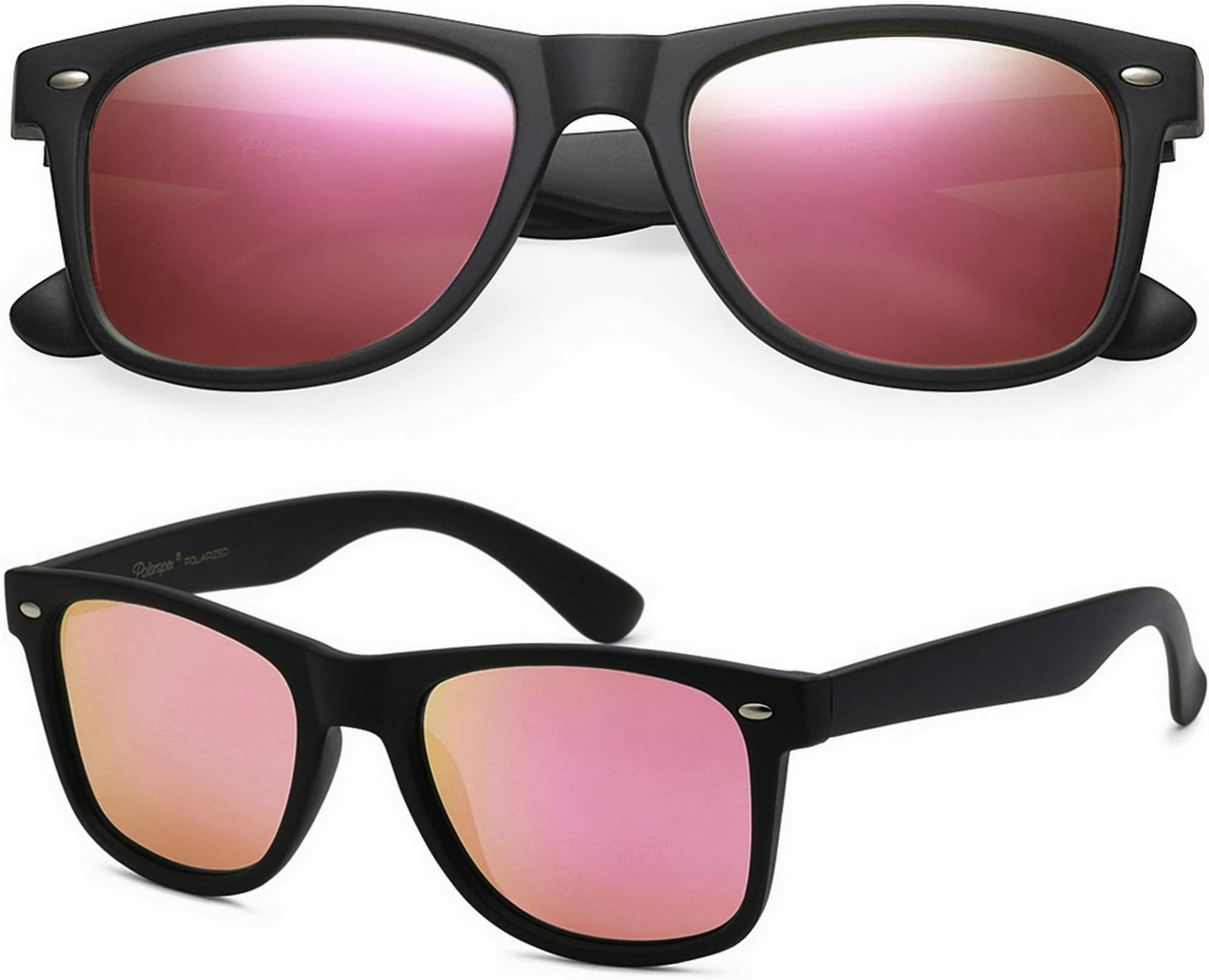 PolarSpexPolarized 80's Retro Classic Trendy Stylish Sunglasses for Men Women