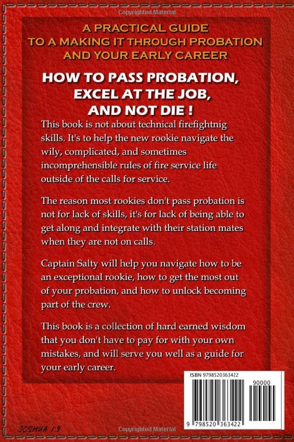 Miniatura 2 de Captain Salty's Book of Fire Service Wisdom A practical guide to passing probation, and getting the most out of your early career as a firefighter