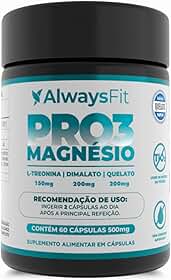 Pro3Magnésio Always Fit – Magnésio + L-Treonina, Quelato e Dimalato (1)