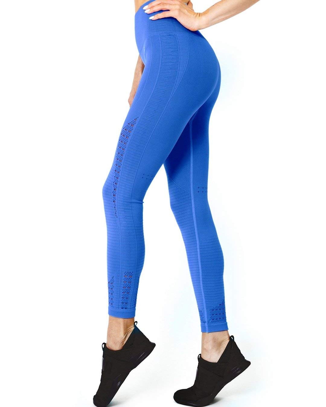 Bellaria Signature Mesh Seamless Leggings High Waisted for Workout Activewear Gym Yoga