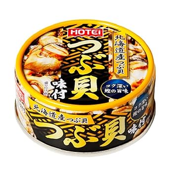 Amazon.co.jp: ホテイフーズ つぶ貝 味付 90g×24個入 : 食品