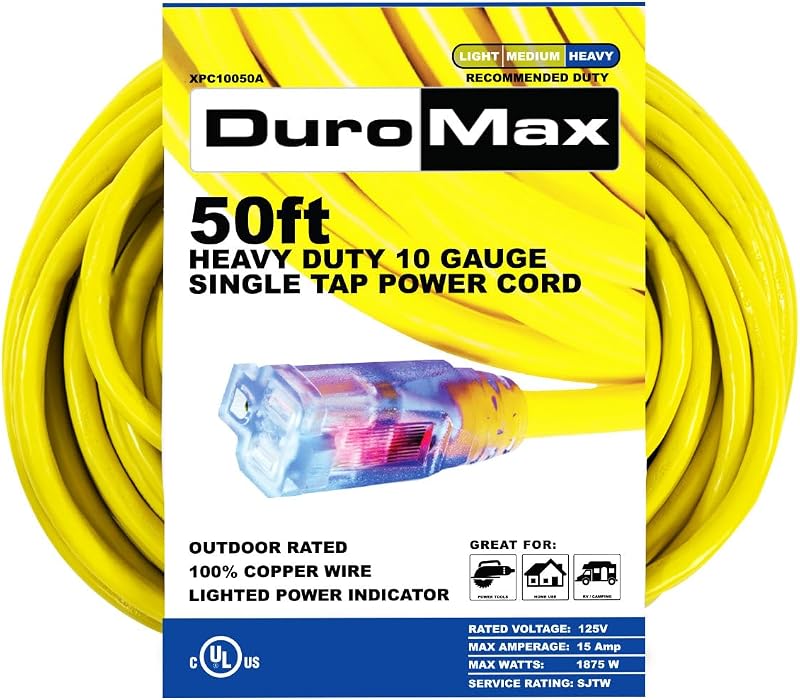Cable de extensión para exteriores DuroMax