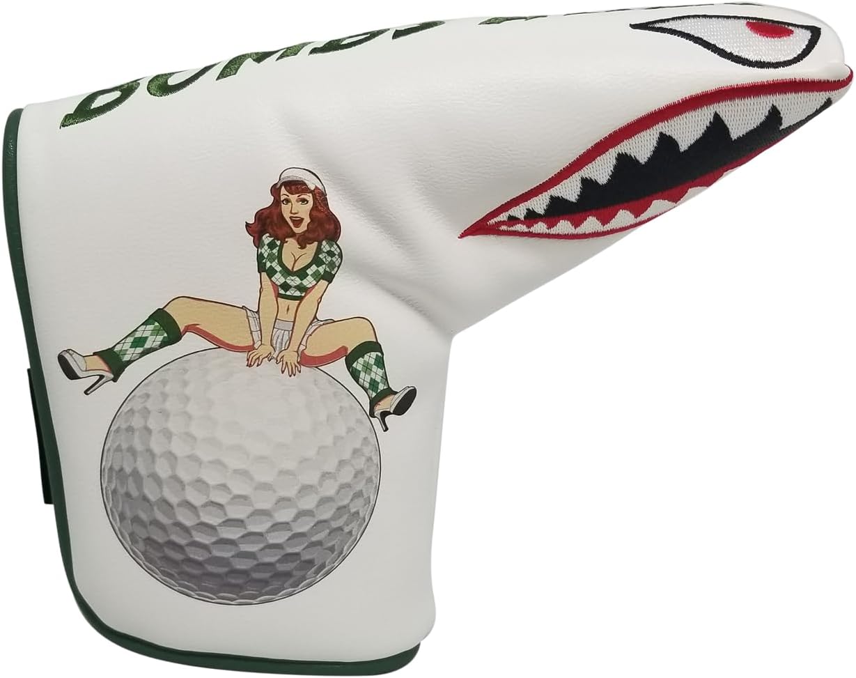 Bombs Away! Embroidered Putter Cover - Blade by ReadyGOLF