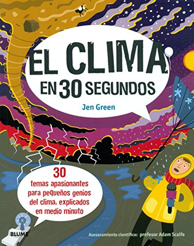 El clima en 30 segundos: 30 temas apasionantes ... [Spanish] 849801901X Book Cover