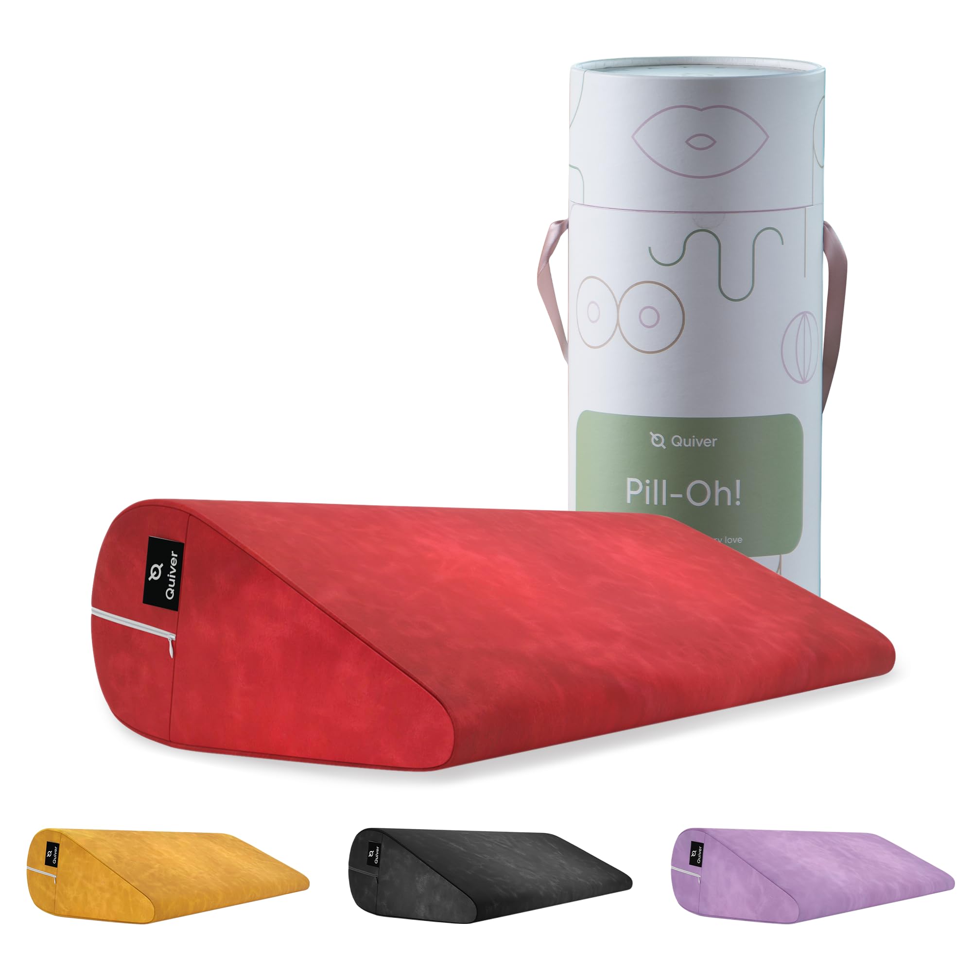 Quiver Pill-Oh! Premium Foam Intimacy Pillow for All Couples