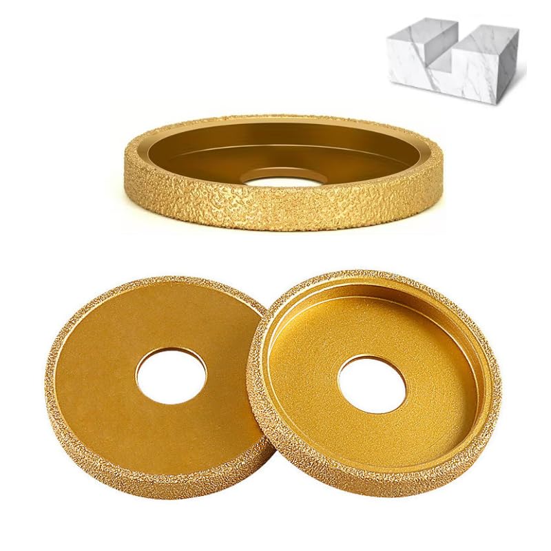 HiFam 10 mm Parallel Edge Diamond Grinding Wheel, Flat Abrasive Wheel for Angle Grinder, Moulding Blade for Wet Grinding, Tile Marble Edge Grinding, Flat Edge Molding Tool-image-34