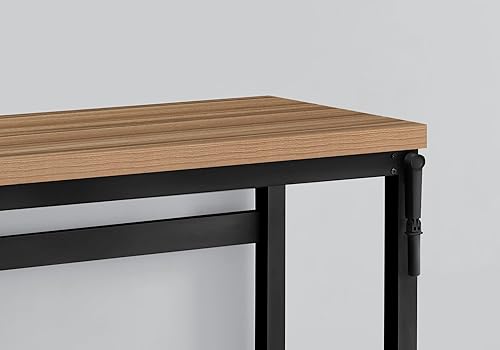 Miniatura 4 de Monarch specialties I 7677 Escritorio para computadora, oficina en casa, de pie, ajustable, 48 pulgadas de largo, trabajo, portátil, metal,