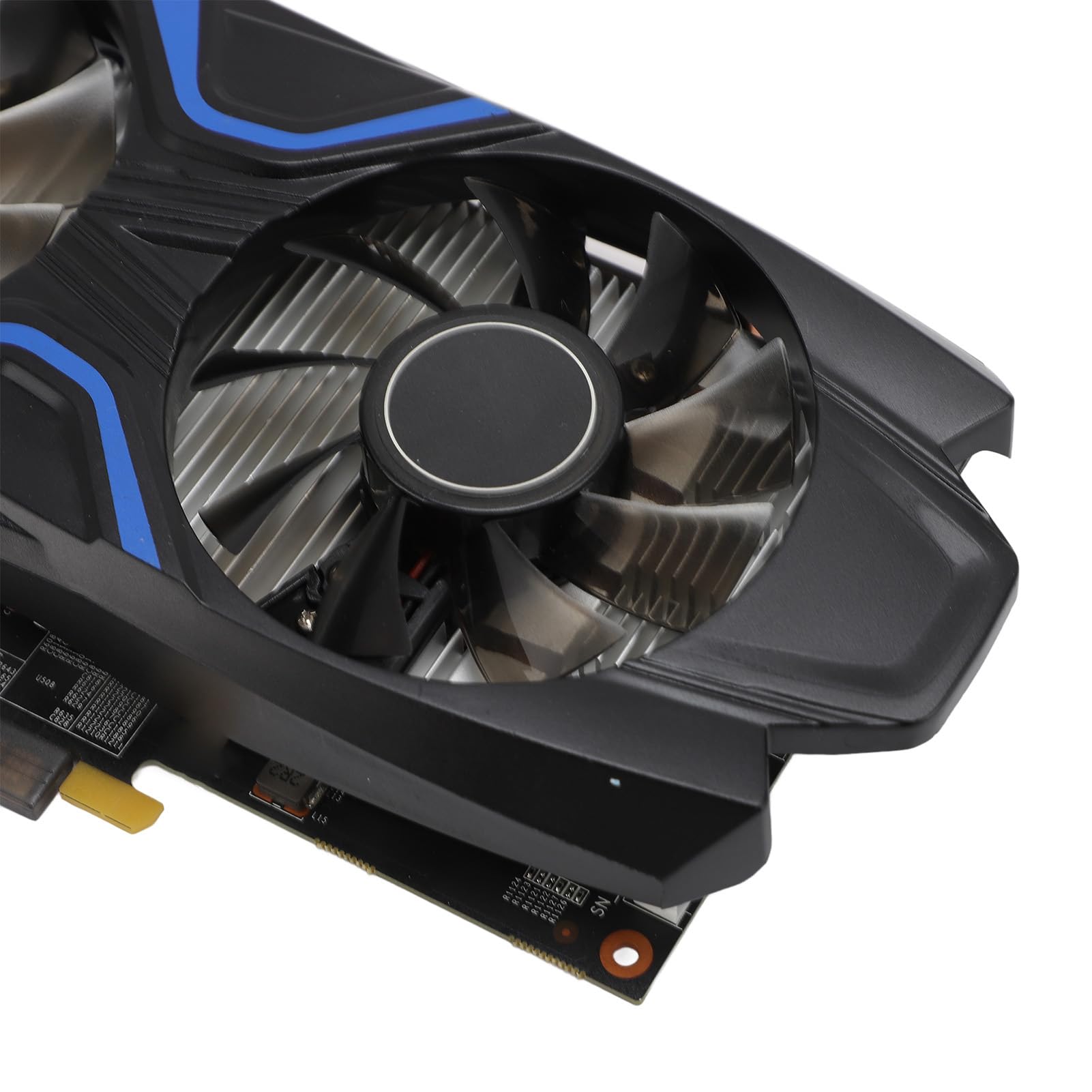 Karta Graficzna do Gier, Podwójny Wentylator Chłodzący, 4 GB 128-bitowa Karta GDDR5 dla 7 8 10 dla 1050Ti, Wzmocniony materiał PCB, częstotliwość Rdzenia 1392 MHz,