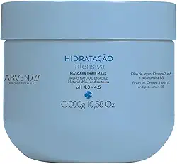 Arvensis – Máscara Capilar Hidratação Intensiva 300g | Hidratação Profunda, Brilho, Maciez, Fórmula Vegana, Para Cabelos Secos