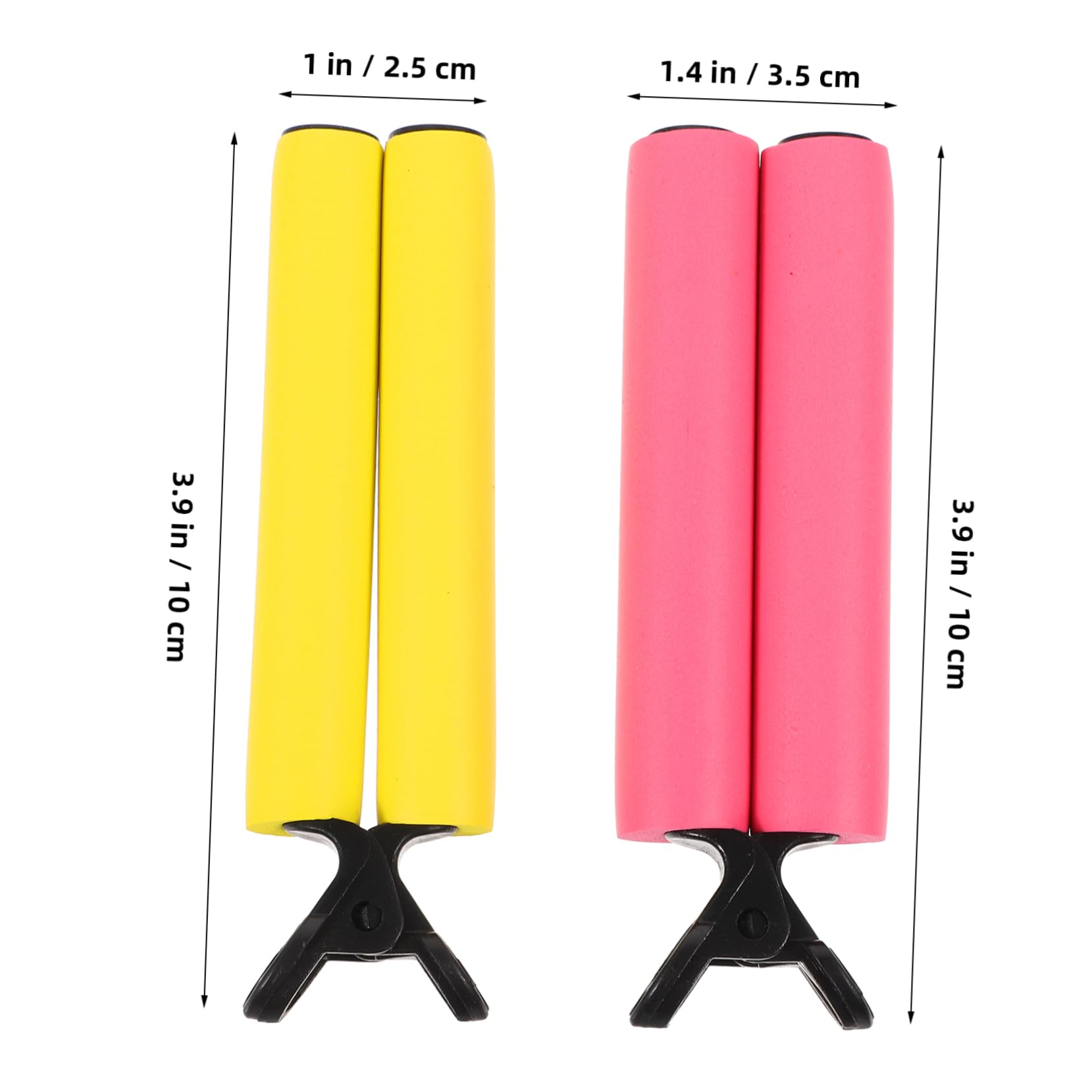 NOLITOY 12pcs Hairdressing Perm Rod Insulation Pads for Hair Salon Hair Perm Rod Insulation Clips Heat Isolation Technology Styling Tools