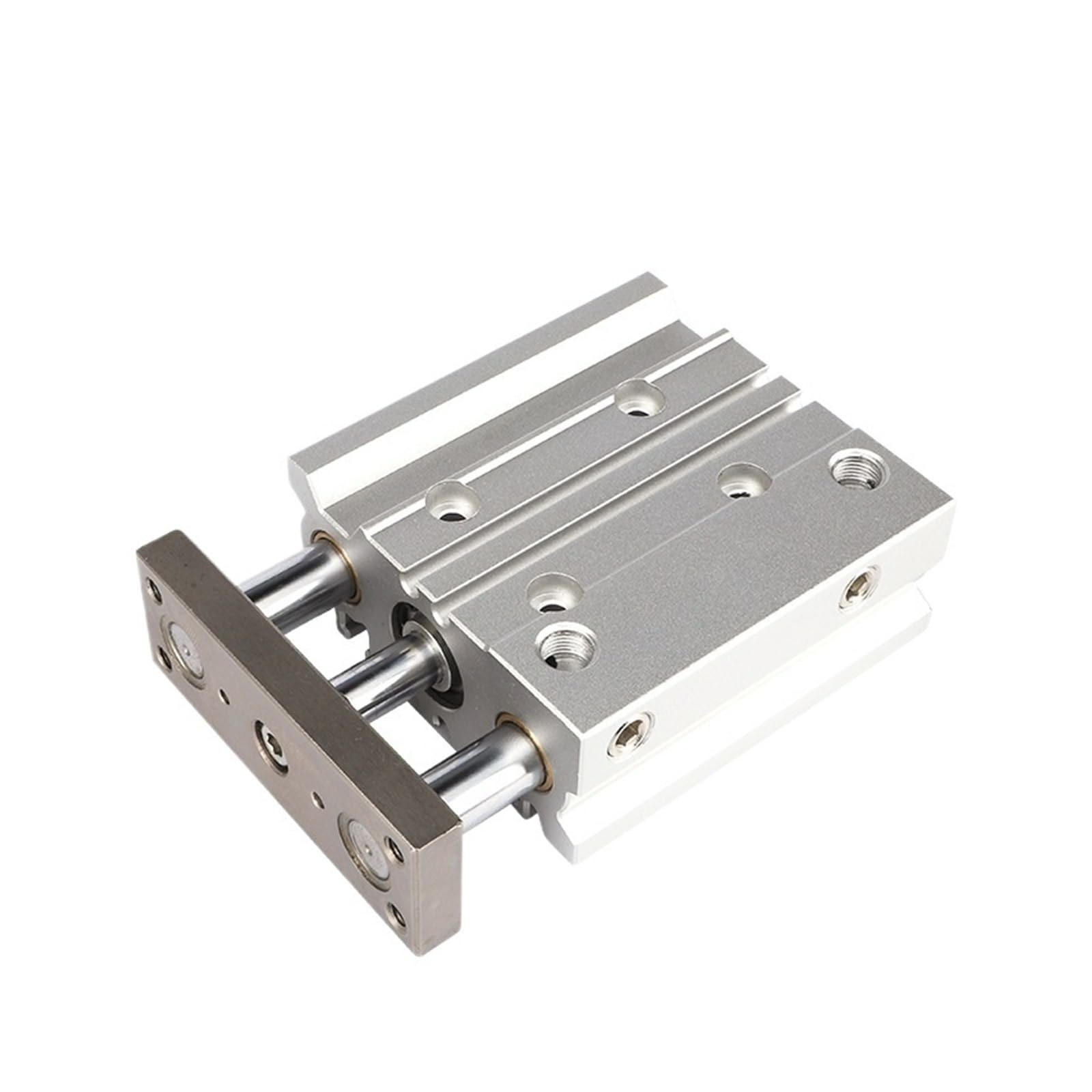 Vérin pneumatique 3 tiges anti-rotation MGPM63-25 à forte charge