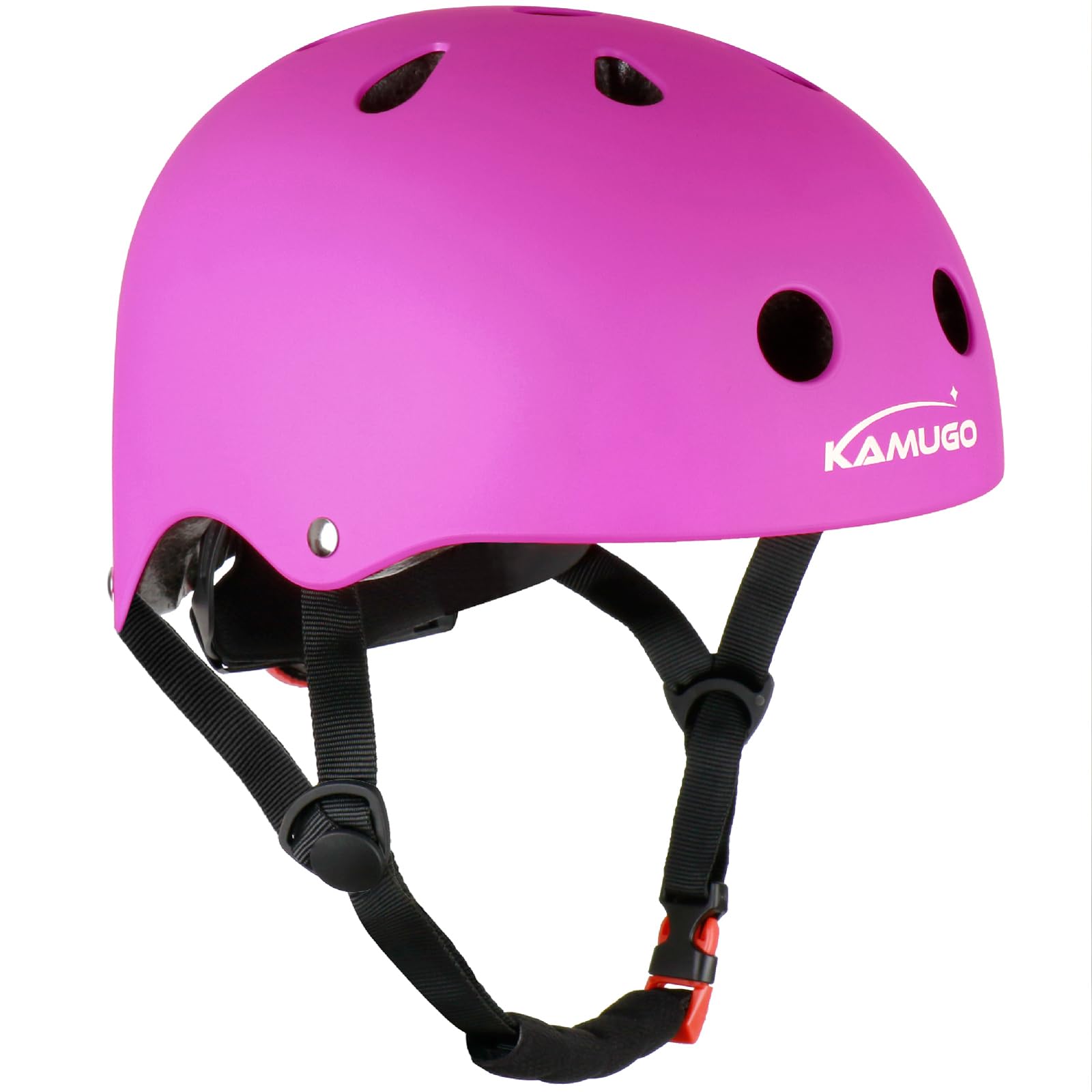 KAMUGO Kids Bike Helmet,Toddler Helmet Adjustable Kids Bicycle Helmet Girls Or Boys Ages 2-8/8-14 Years Old Multi-Sports for Cycling Skateboard Scooter