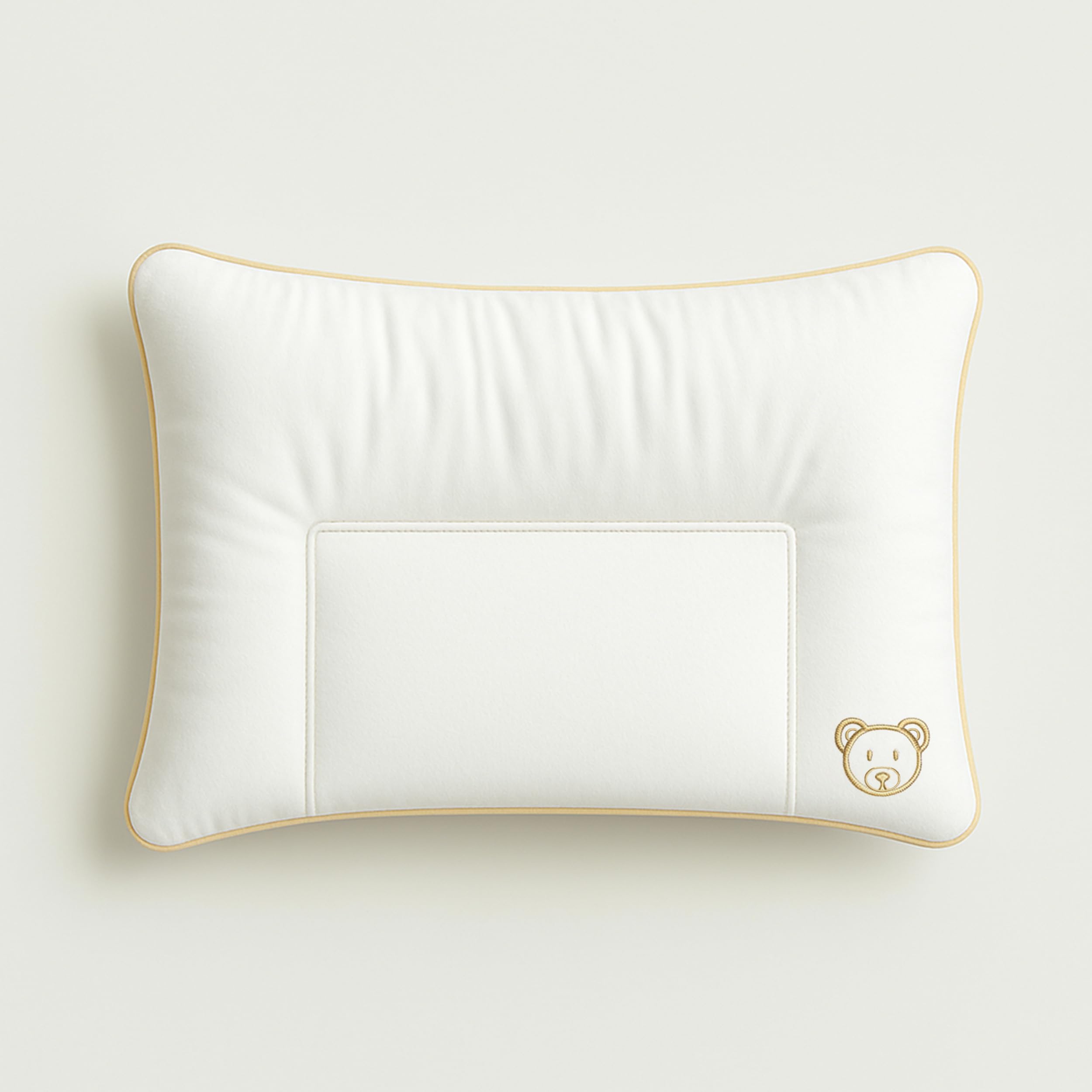 Aura® Plush Poduszka Puchowa dla Dzieci 40×60 cm – 100% nowy biały węgierski puch gęsi klasy I – wyjątkowo miękka i oddychająca – bawełna Oeko-TEX® Standard 100 – odpowiednia dla alergików