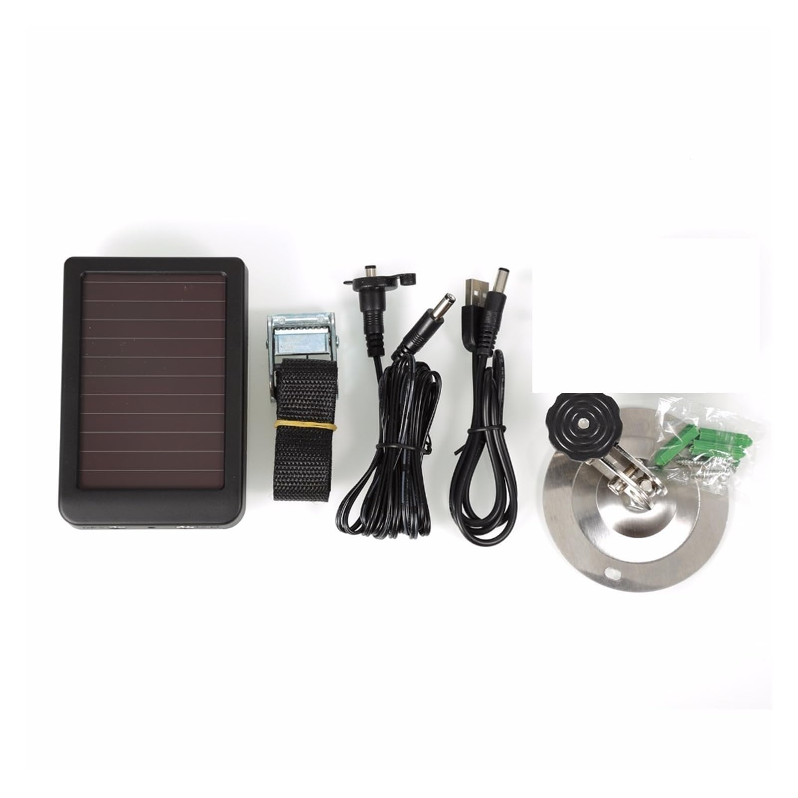 Pannello Solare Caricabatterie a Pannello Solare Alimentazione elettrica Esterna for 9 V 12V. Trappole fotografiche della Fotocamera di Caccia HC900 HC801 HC700 HC550 HC300