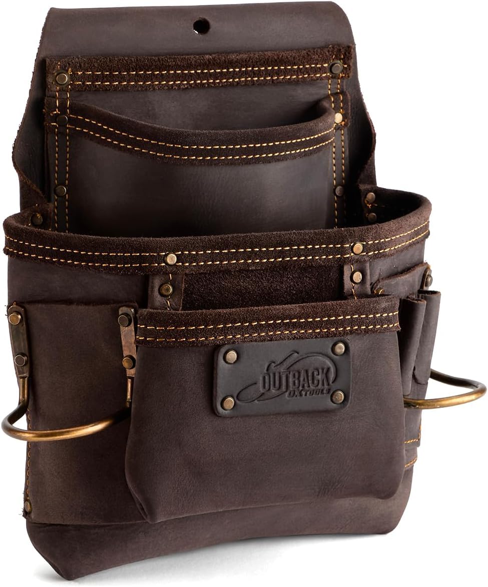 バッグ OLD JOE OILED LEATHER MINI TOOL BAG OLD JOE EXCLUSIVE - OILED LEATHER MINI TOOL BAG - BLACK