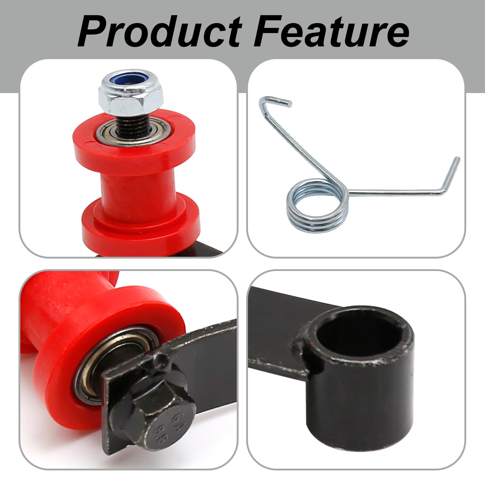 SYOWADA Chain Tensioner Replacement For Coolster ATV Go Kart 110-250cc – Fits 420 428 530 Chains