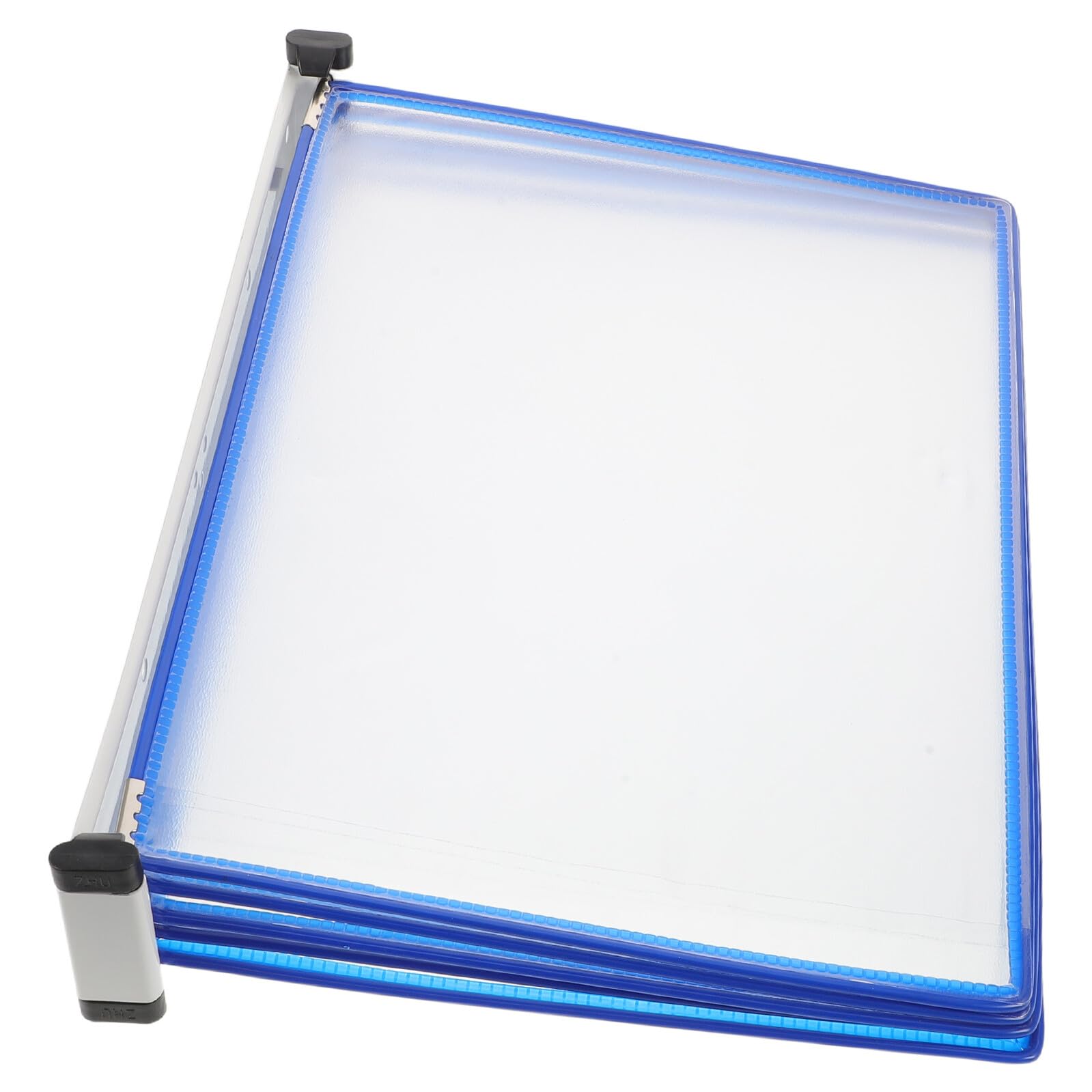 Organizzatore di Cartelle Sospese da Parete 5 Pannelli A4, Porta Raccoglitori di Facile Accesso per Ufficio e Luoghi Pubblici, Pannelli Espositivi Multifunzionali
