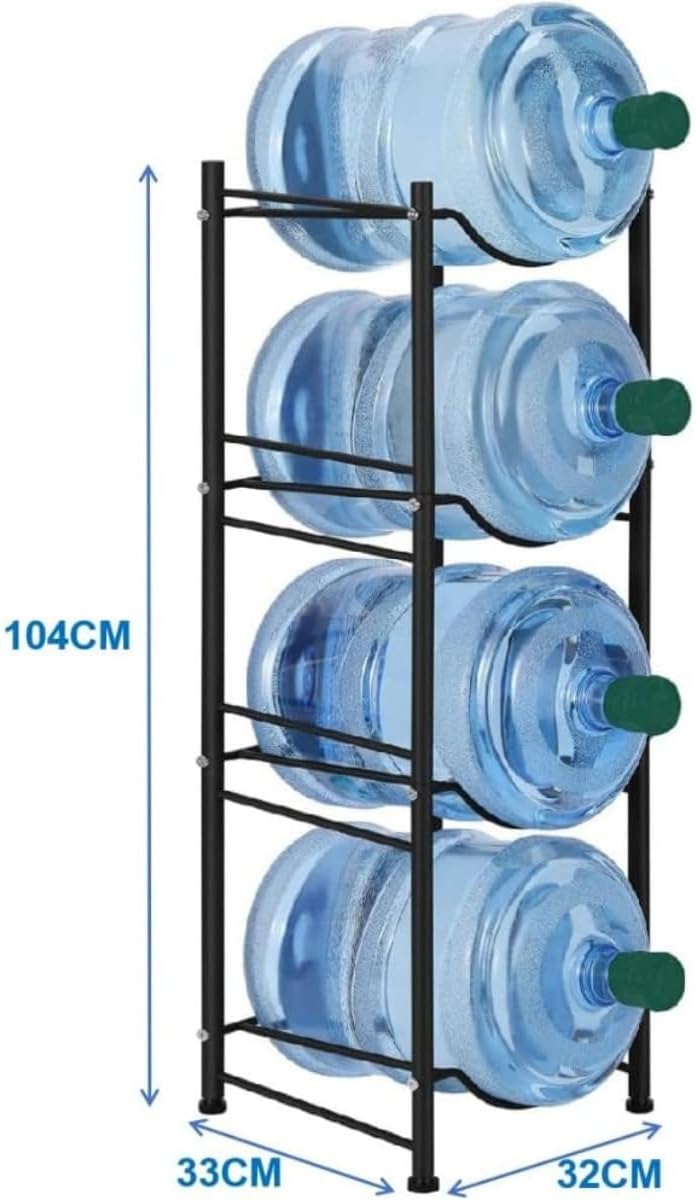 Wyazzivウォーターボトルラック バケツスタンド機能 収納ラック 取り外し可能設計 高耐久性素材 積み重ね可能 バケツ・水筒整理