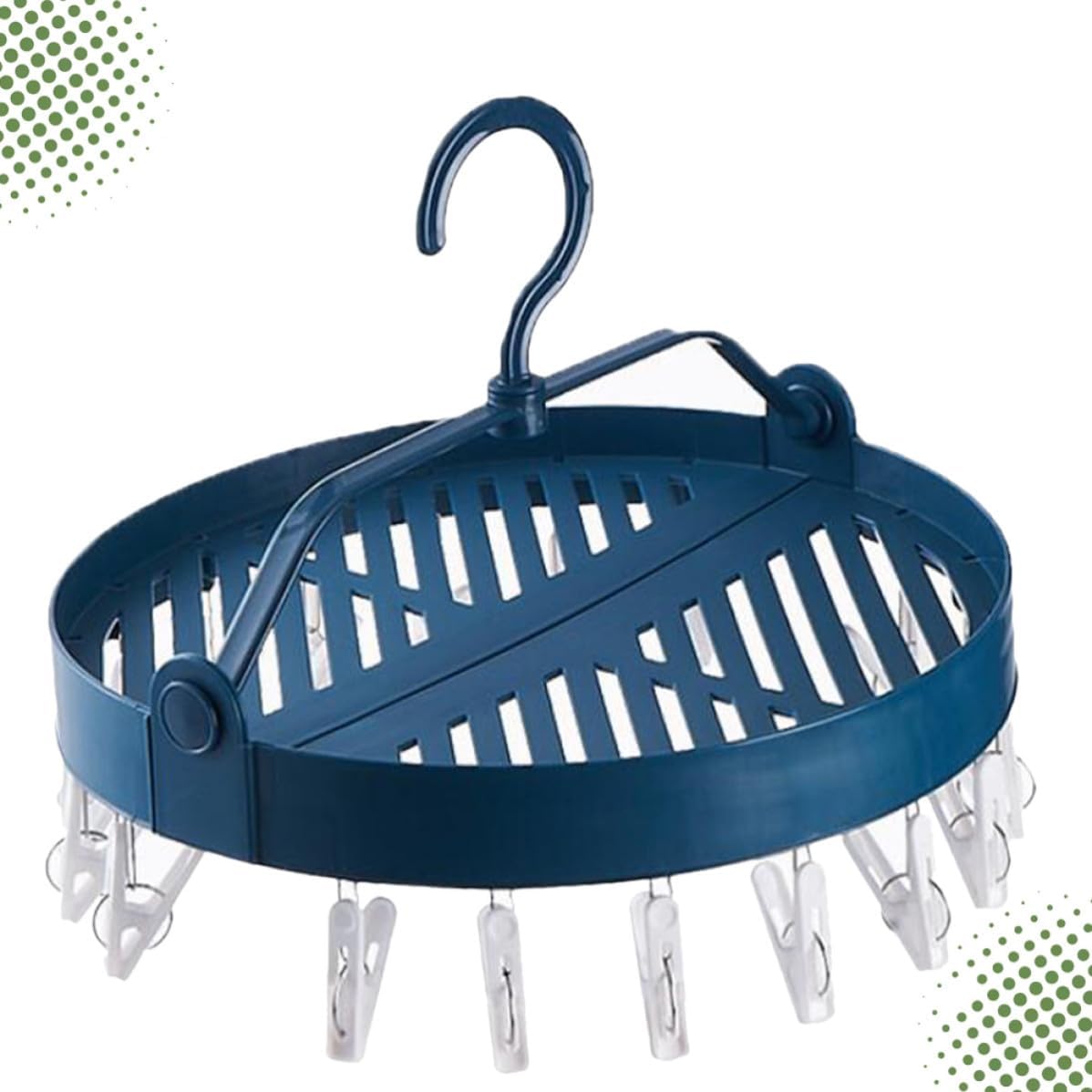 ULTECHNOVO Foldable Underwear Hanger Drying Rack for Clothes