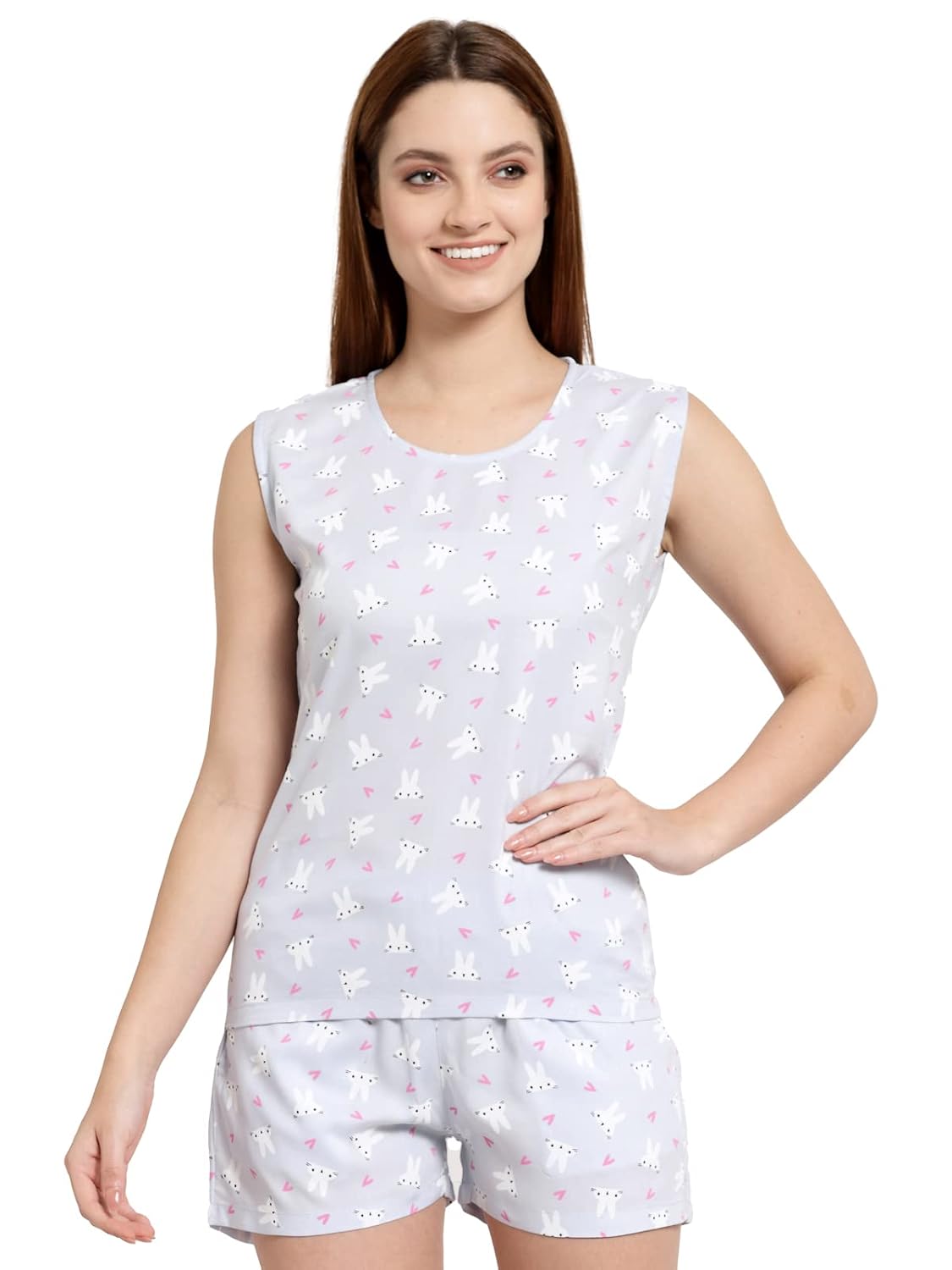 UZARUS Women's Cotton Printed Night Suit Set of Top & Shorts - Review, Price and Buying Guide