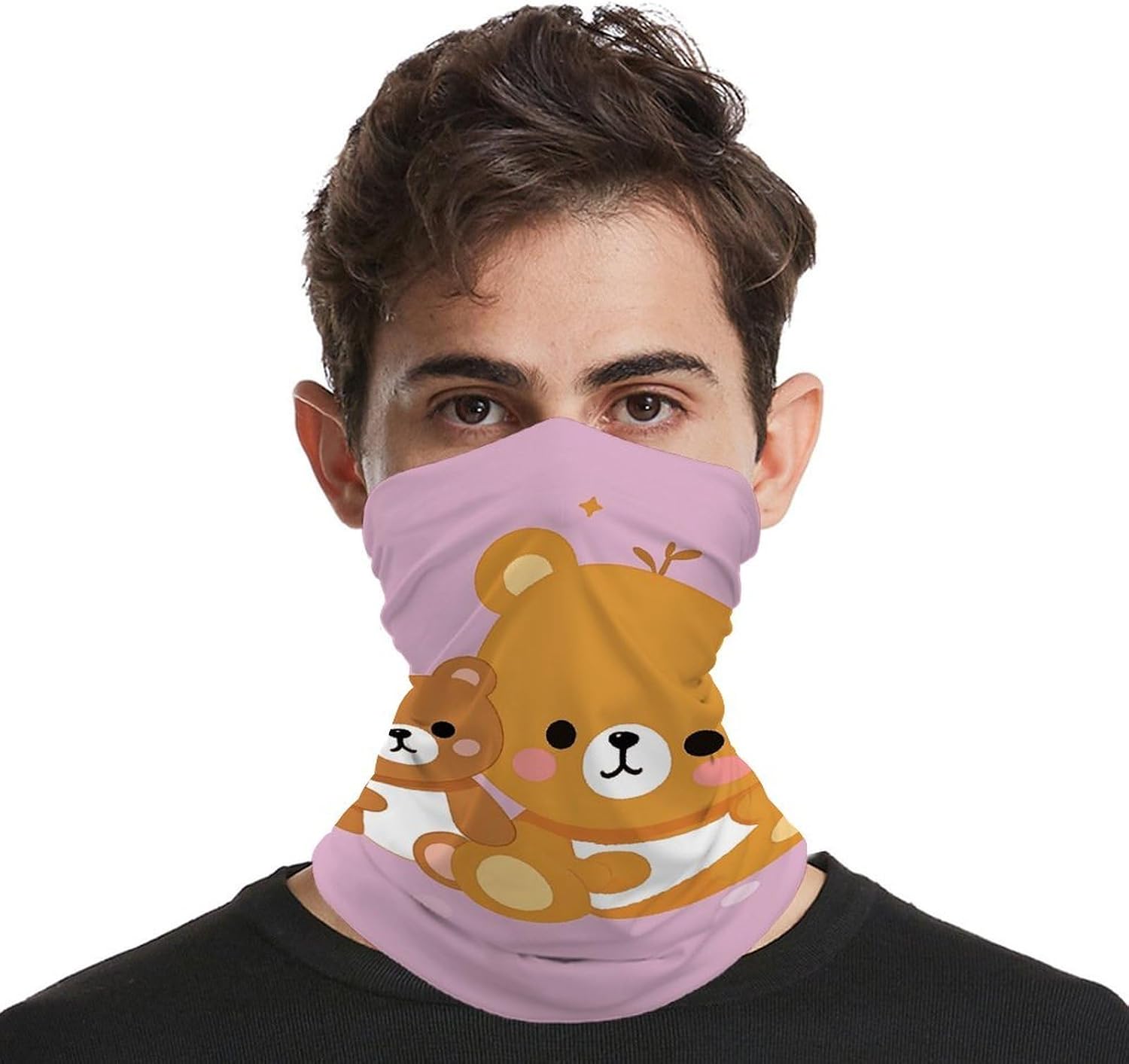 Cute Bear UV Protection Face Mask, Cooling Headscarf image 4