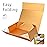 LIFELUM Gift Boxes with Lids for Presents 5 Pack 13.85 x 8.35 x 4.45 inch Gold Gift Boxes with Ribbon,Card,Shredded Paper Filler Gift Box for Valentine\'s day,Christmas