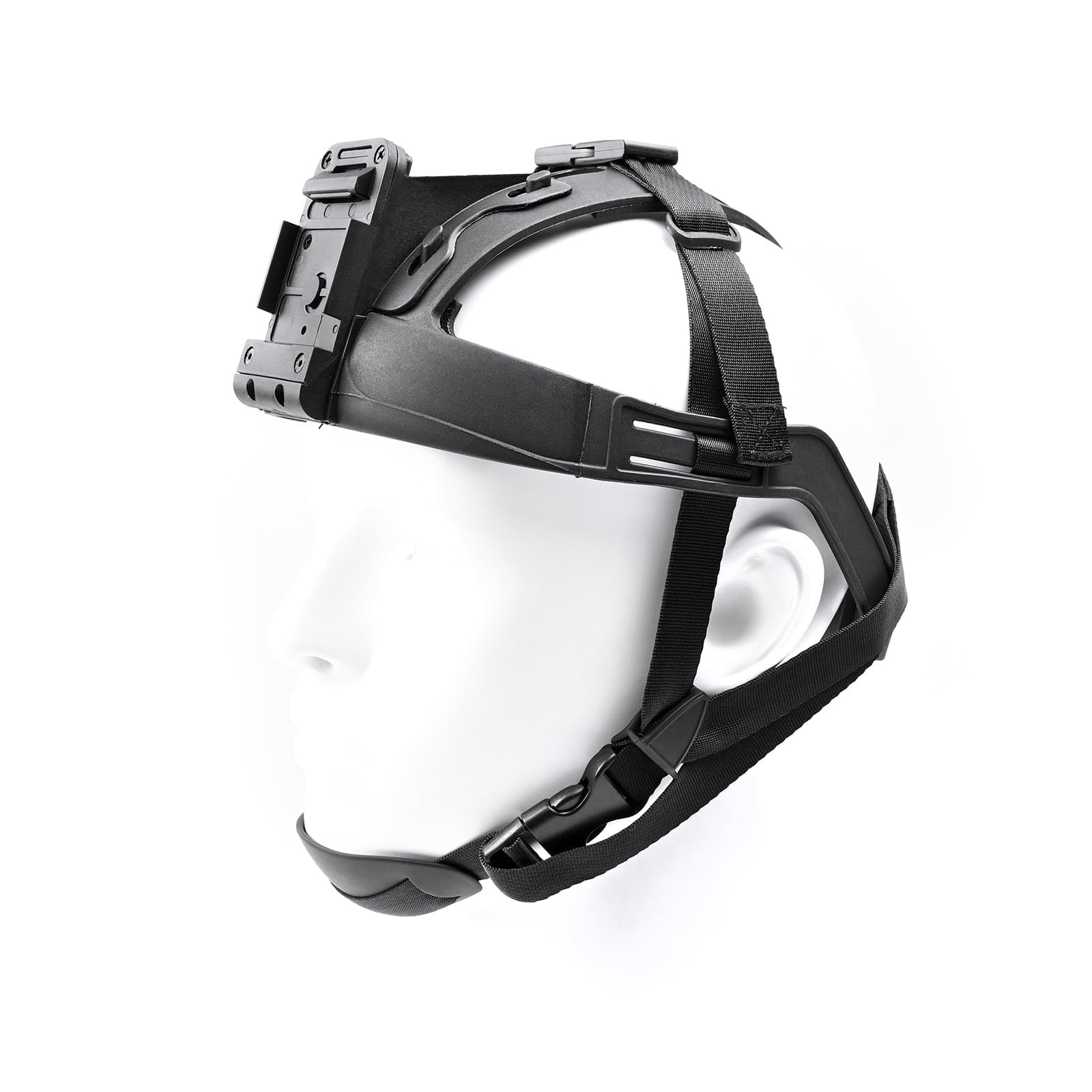 Generico Caschi Tattici Morbidi, Fascia per La Testa per Visori Notturni | Cappuccio regolabile per staffa NVG per cuffia, visori notturni e action camera, per NV8000 NVG10 NVG30 NVG50 PVS 14