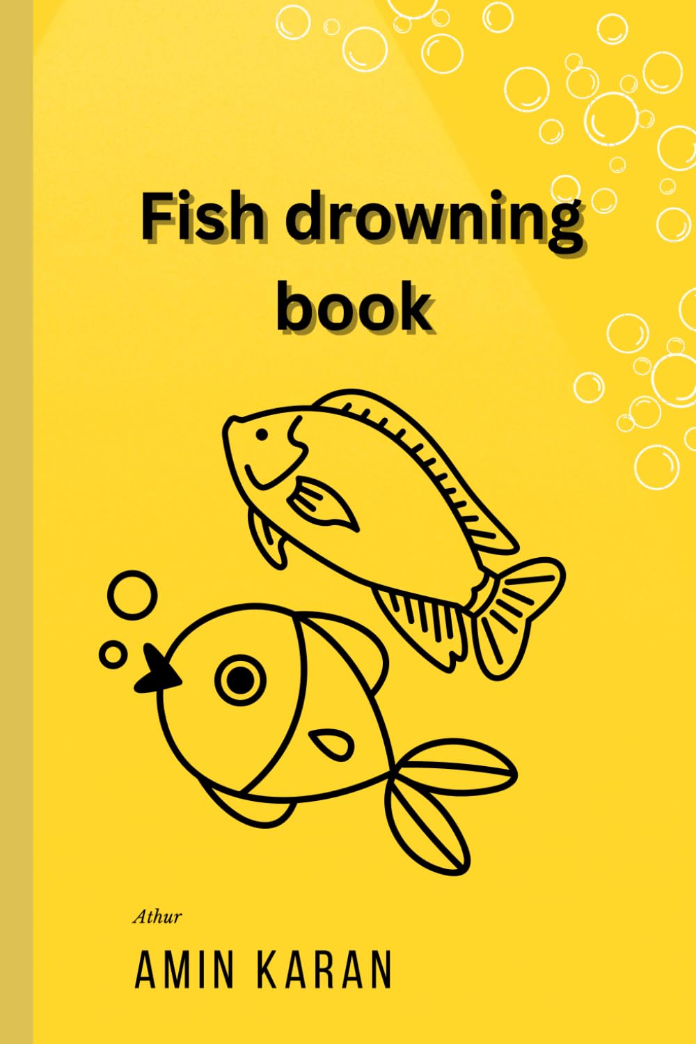 Fish drowning and color book