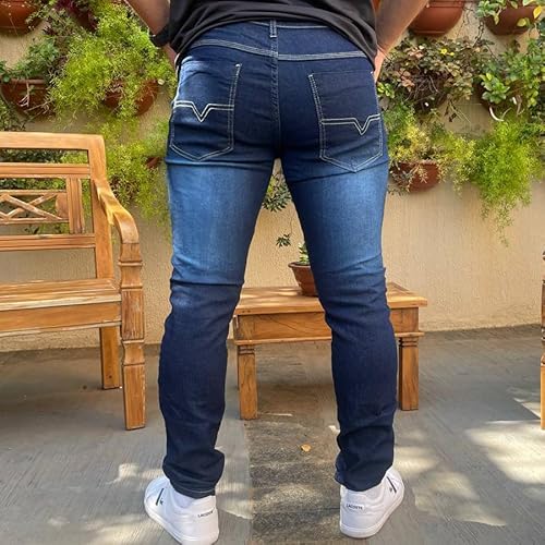 Kit 3 Calças Jeans Masculina Slim Skinny Moda Casual Básica Qualidade Premium (48)