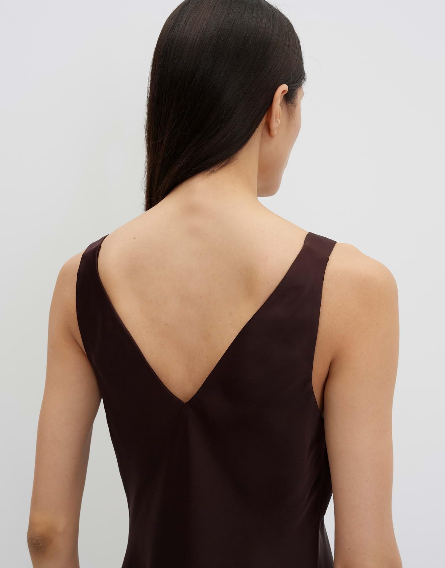 someday Damen Midikleid | Schimmerndes Slip Dress in A-Linie