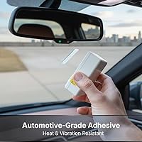 Vista 2 de Tiras de montaje EZ Pass resistentes con adhesivo/compatible con Ipass/funciona con soporte EZ Pass/fácil instalación y extracción, 8 piezas