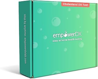 empowerDX Cholesterol Production & Absorption Test Kit - at-Home Test Kit - Results Within 4 Days