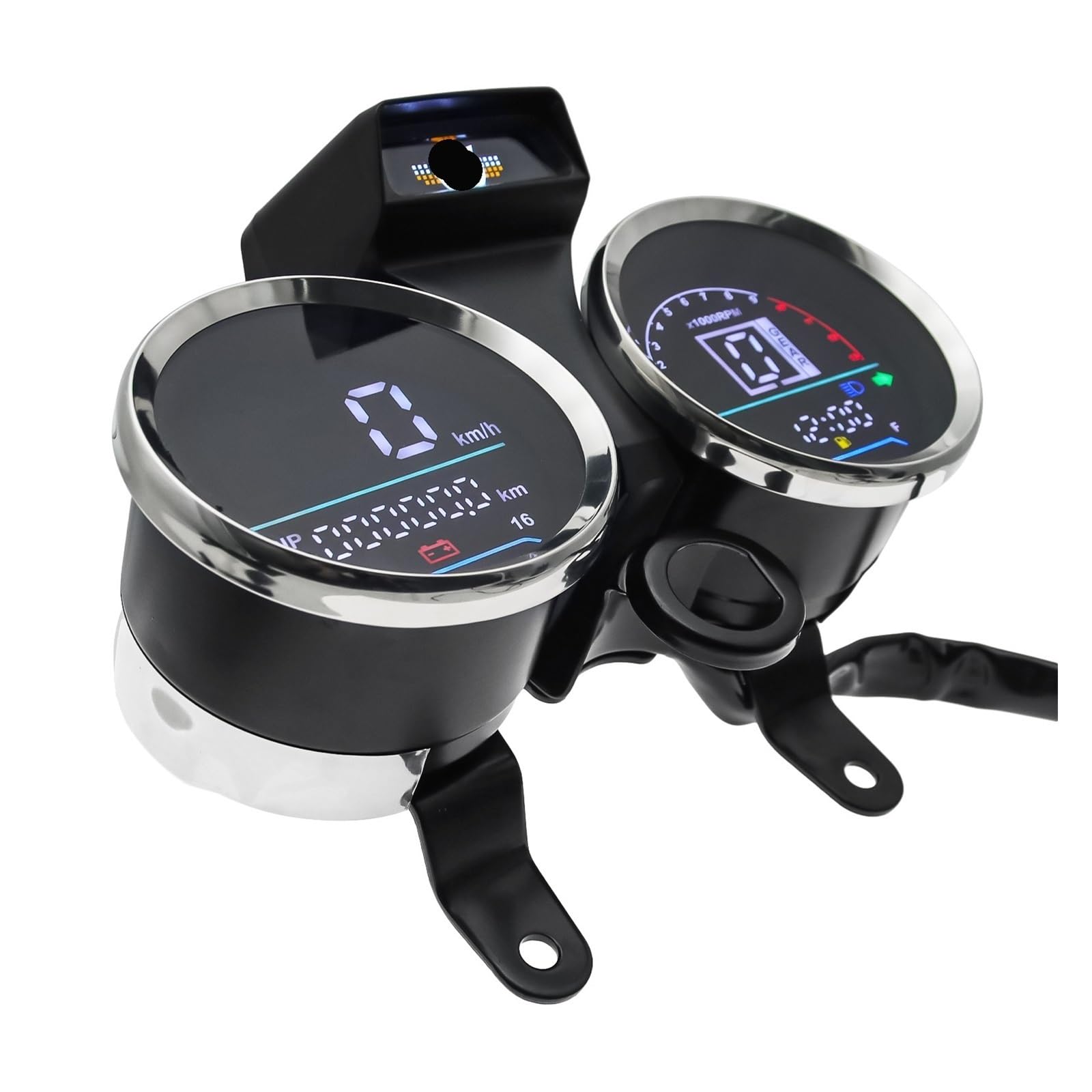 Contachilometri universale Contagiri per motocicletta, per Suzuki GN 125, tachimetro digitale, contachilometri, indicatore di marcia, strumento misurazione