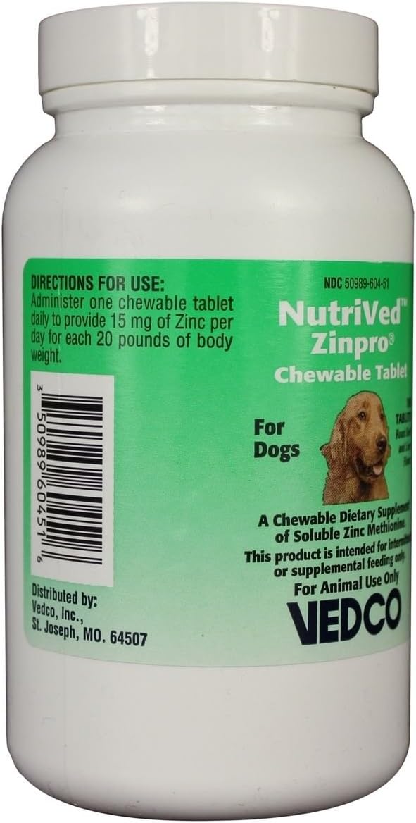 ZinPro Chewable Tablets for Dogs (100 count)