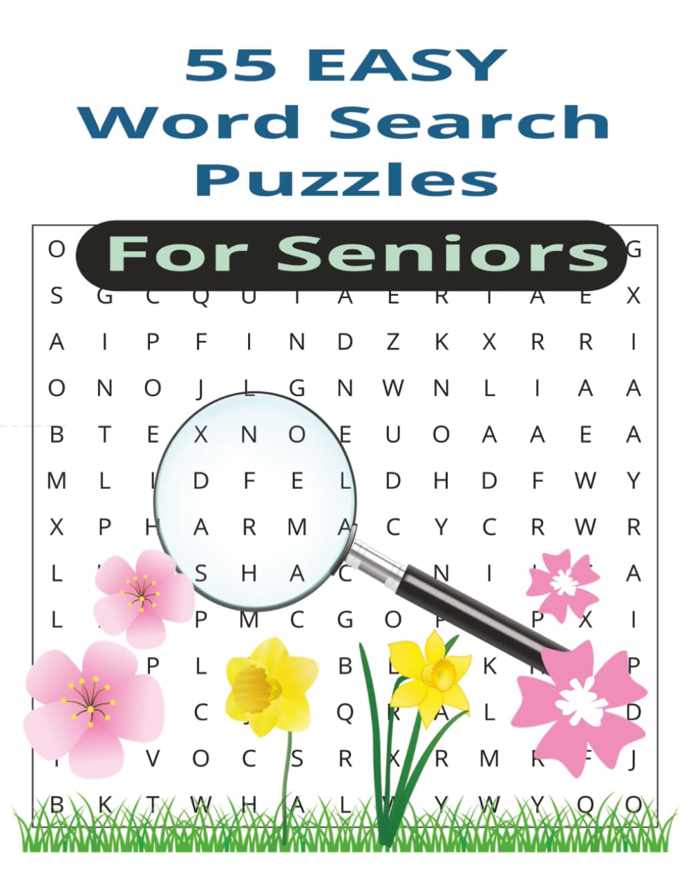 Easy Word search for Seniors: “Simple, Stress-Free Puzzles for Seniors”