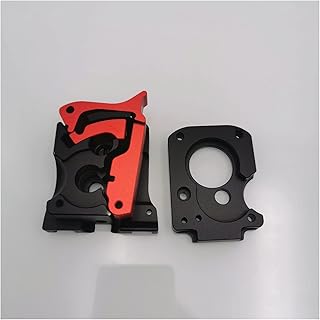 PUGONGYING Popular 1pcs Voron 2.4 3D Printer DIY CNC Machining Afterburner Extriuder Aluminum Upgrade Kit Dual Gear VORON Afterburner V6 Hotend durable (Color : Only metal parts)