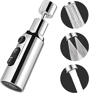 360° Swivel Kitchen Tap Spray Head, 3 Functi...,