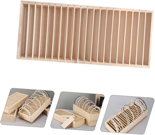 Miniatura 4 de Alipis Divisores de tarjetas de visita, soporte de joyería, organizador de pulseras, soportes para estantes, soporte de pulsera, organizador