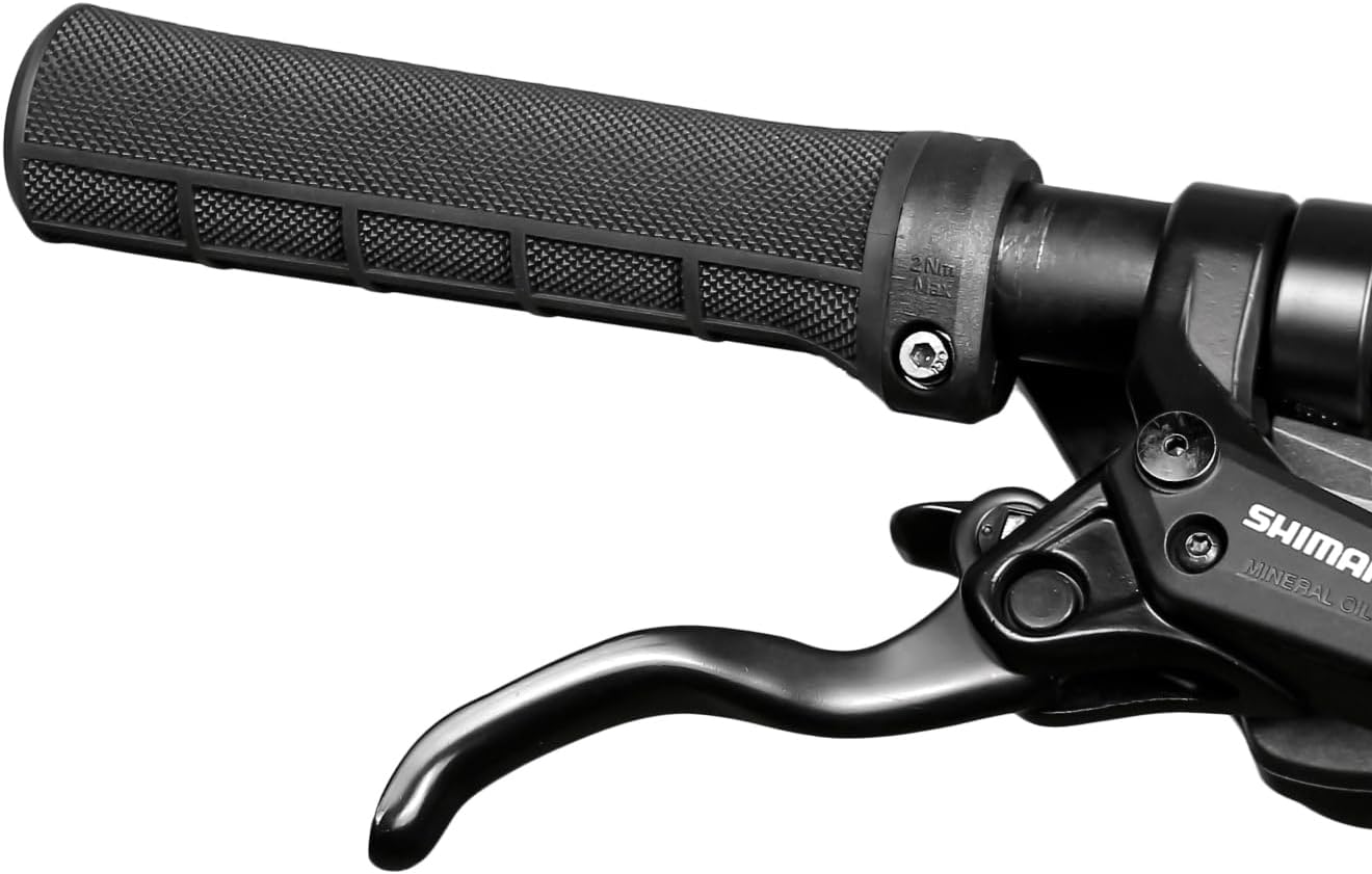 GORIX Bike Handle Bar Grips Handlebar 134.8mm Non-Sticky Straight Round Cylindrical Lock On Mountain Bicycle (GSR CITY-22)