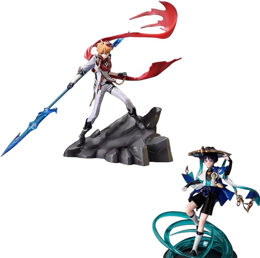 Amazon.co.jp: 原神 フィギュア タルタリヤ 放浪者 ABS&PVC製 塗装済み