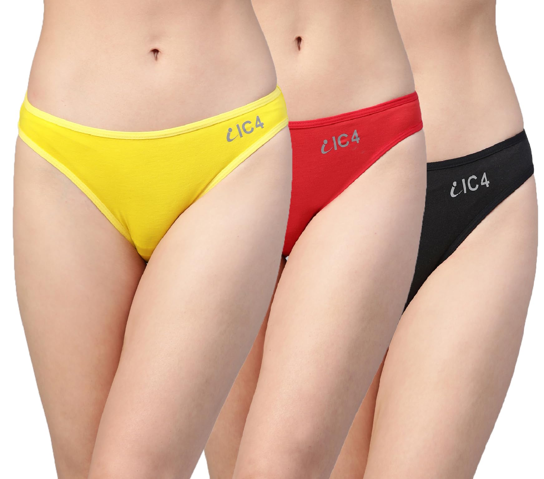 ic4 Women's Bikini Brief Combo Pack of 3 B-1001P3-picture-3