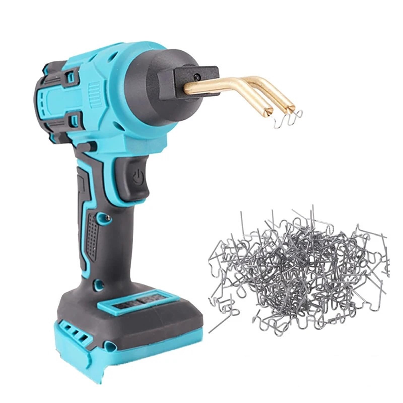 Kit Riparazione Paraurti Auto Kit per la Riparazione di Crepe su Pannelli di Auto con Batteria, saldatrice per plastica, Taglio Termico, Strumento per la Riparazione di plastica