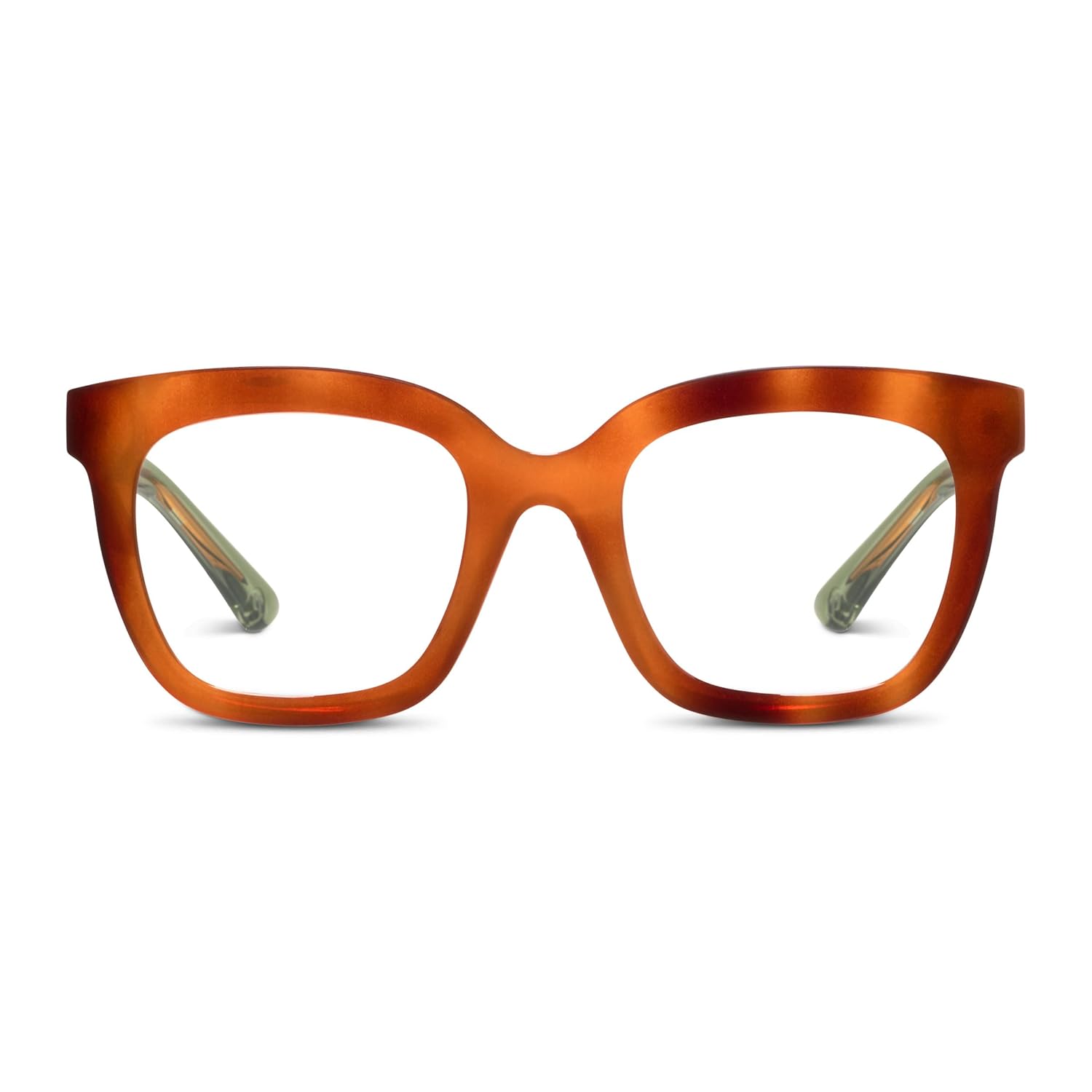 Peepers by PeeperSpecs Oprahs Favorite Things Womens Fanfare Square Blue Light Blocking Reading Glasses