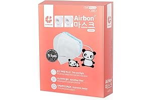Airbon Kid's Mask: Protect Little Lungs with Ultra-Fine Nanofiber Filters