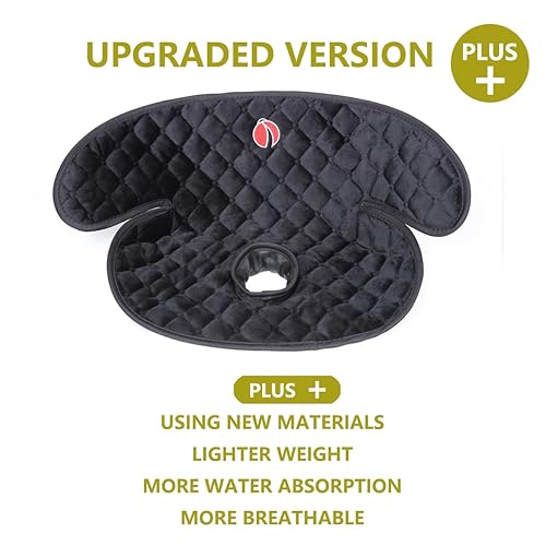 Miniatura 10 de Protector de asiento de coche para bebé, protector de asiento de automóvil con forro impermeable para asiento de automóvil de seguridad infantil,