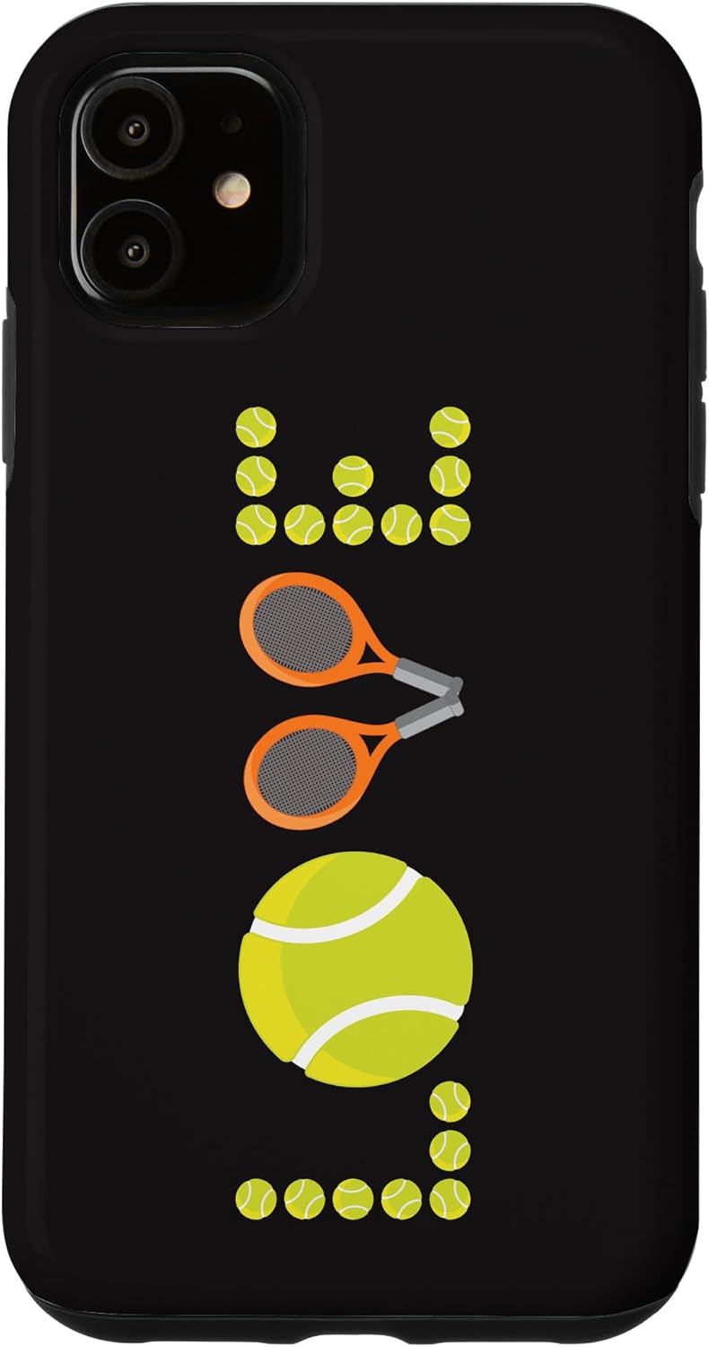 iPhone 16 Pro Max LOVE Tennis - Passion - apparel Idea Tennis Case