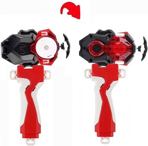 Miniatura 7 de Battling Tops Burst B-184 - Lanzador LR izquierdo y derecho Bey Sparking Spin DB Layer System Starter Spinning Top Accesorios compatibles con todas